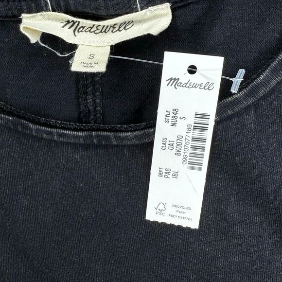 NWT Madewell Essential Slim Tee in Lightweight Cotton Size S - Picture 6 of 6
